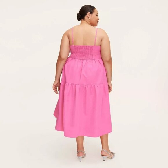 Size 1X 2X 3X | Women's Tiered Ruffle Midi Tank Dress kate spade ny x Target - Picture 9 of 9